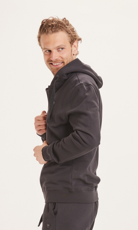 Elm Badge Zip-Hoodie - phantom